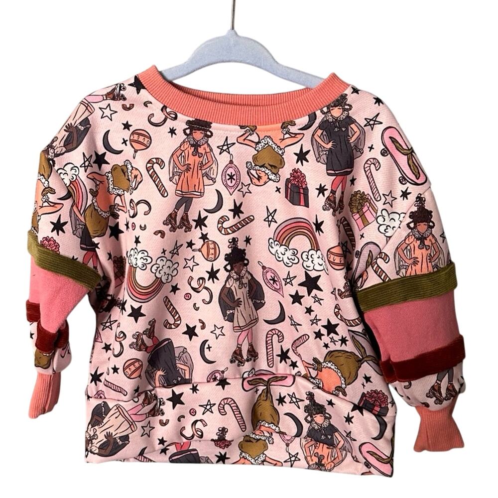 Nora Madison Grinch Sweatshirt (Size 18-24 Months)